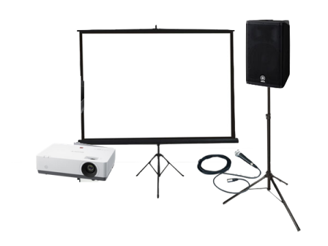 PACK PROJECCIÓ BÀSIC - Pantalla + Projector + So