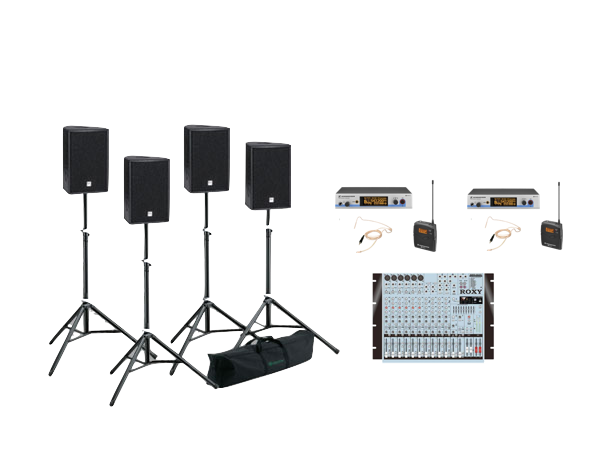 pack so + 2 micròfons inalambrics